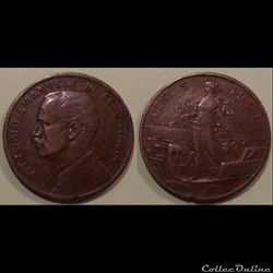 Italie 5 Centésimi 1909 R