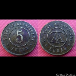 e- J etr Italie 5 TAVERNE ALSACIENNE *TURIN*