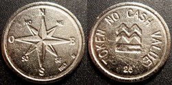 e- J etr Italie Token No Cash Value / Rose