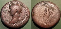 D- Les Antonins Trajan Sesterce