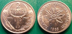 2 Francs 1965