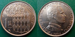 1 Franc 1960 Rainier III