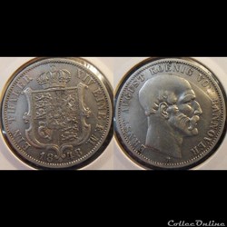 Germany Hannovre Thaler 1848 B