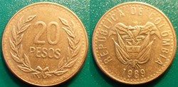 20 Pesos 1989