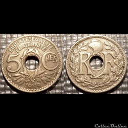 Cb 5 centimes EM Lindauer 1919 19mm 3g