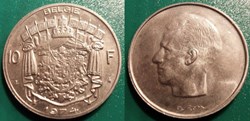 10 Francs 1974 Belgie