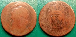 J55 Louis XVI Sol à l'écu 1780 double frappe