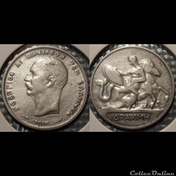 Grèce  2 Drachmes 1910