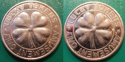 e- J etr USA Token Amusement Only Lucky