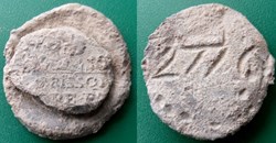 Plomb de tissus Garrisson père et fils de Montauban