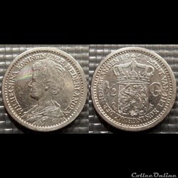 Pays Bas 1/2 Gulden 1913