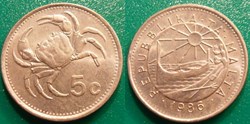 5 Cents 1986