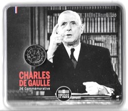 2 Euros 2020 Charles de Gaulle Blister BU