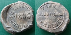 plomb de scellé Ed. Redeuil Bordeaux