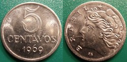5 Centavos 1969