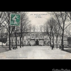 Carte Postale (40) Mont de Marsan + Flamme