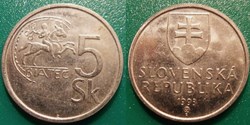 5 Koruna 1993