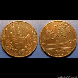 Ile de France, 1803-1814 (Ile Maurice) V(5) cash 1803