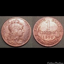 Aa 1 centime Dupuis 1910