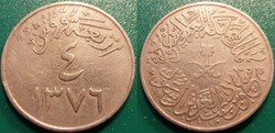 4 Qirsh 1376 soit 1956