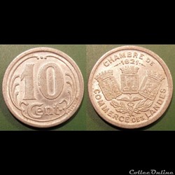 p- MN Landes 10 C. 1921 Al Elie:10.2