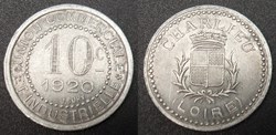 p- MN Charlieu (Loire) 10 C. 1920 Al Elie:10.2