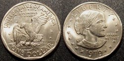 1 dollar Suzan B. Anthony 1979 D