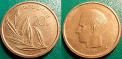 20 Francs 1980 Belgique