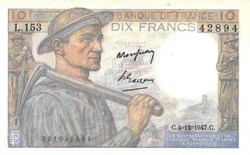 10 Francs Mineur