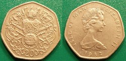 20 Pence 1982
