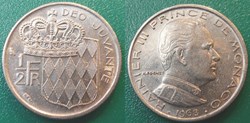 1/2 Franc 1968 Rainier III