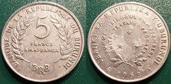 5 Francs 1968