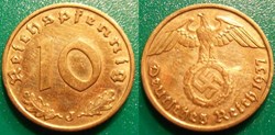 10 Reichsfennig 1937