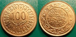 100 Millimes 1418 soit 1997
