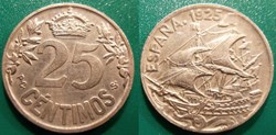 25 Centimos 1925