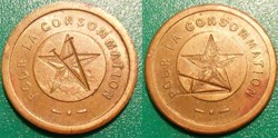 f- Jeton à consommer - bon pour la consommation surfrappe A