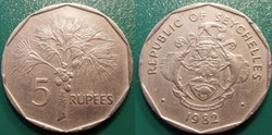 5 Roupies 1982