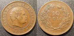 Portugal 10 Reis 1892