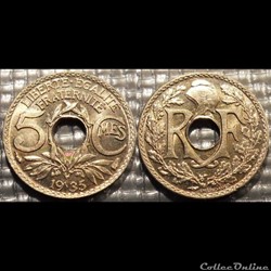 Cc 5 centimes EM Lindauer 1935 17mm 2g