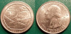 1/4 dollar 2016 D U. S. Kentucki Cumberland Gap