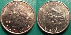 1/4 dollar 2006 D South Dakota