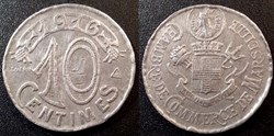p- MN Marseille 10 C. 1916 Al Elie:10.2C