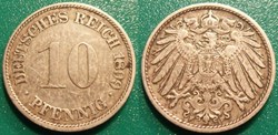 Allemagne 10 Pfennig 1899