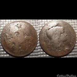 Ca 5 centimes Dupuis 1899