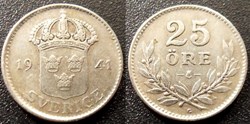 Suède 25 Ore 1941 G