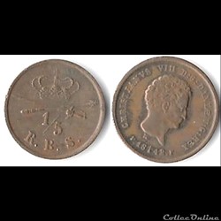 Danemark 1/5 Rigsbankskilling 1842