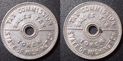 j- Jeton USA Washington Sales Tax Token