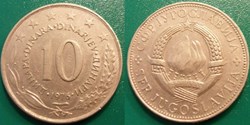 10 Dinars 1976