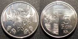 Territoires Français du Pacifique 5 Francs CFP 2021