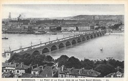 Gironde - Bordeaux - Le Pont de Pierre
